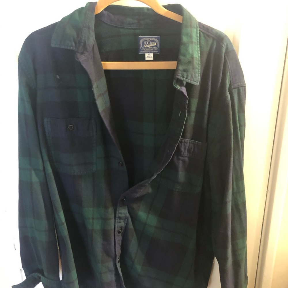 J Crew Flannel Shirt